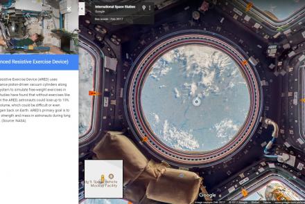 Blast off into outer space with Street View!